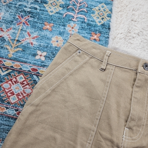 HM Divided Khaki Pocket Skirt US 8 - Picture 2 of 7